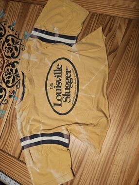 Louisville Slugger Sexy Crop Top Pairs Well w/ White KneeHigh Tube Socks ;)